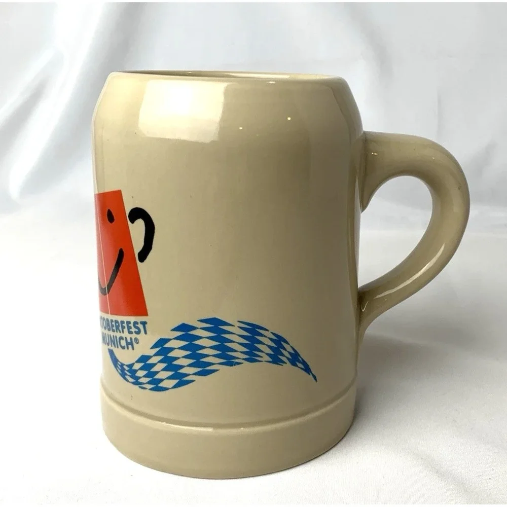 Paulaner Munich Bier Beer‎ Stein Mug Stoneware Vintage Oktoberfest 2002 Germany